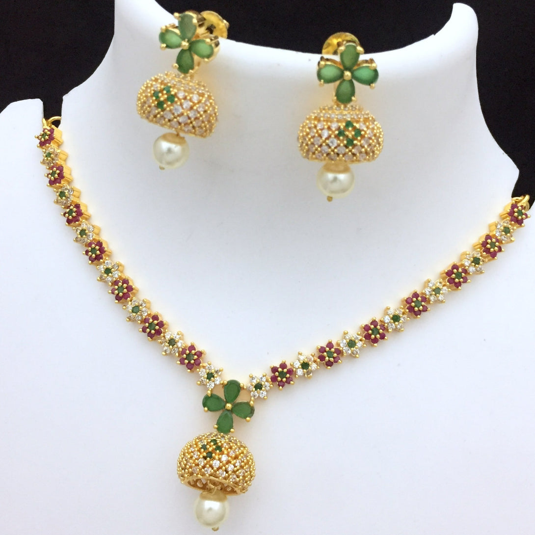 Bestseller Design Short Cocktail Necklace Set - Kanyaa