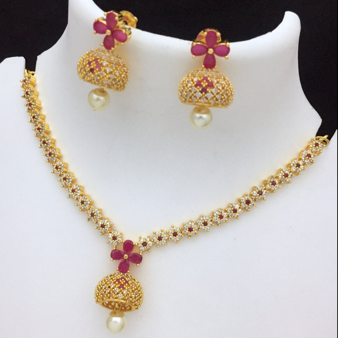 Bestseller Design Short Cocktail Necklace Set - Kanyaa