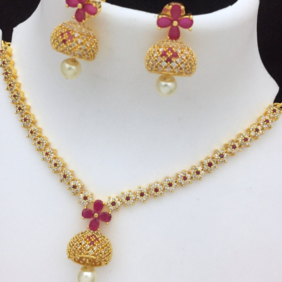 Bestseller Design Short Cocktail Necklace Set - Kanyaa